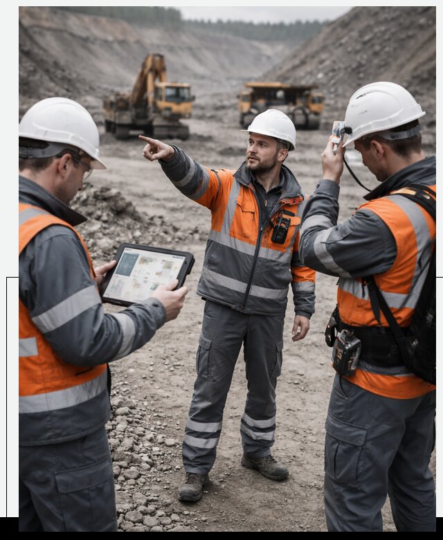 Система контроля персонала для горнодобывающей отрасли в Карабулаке