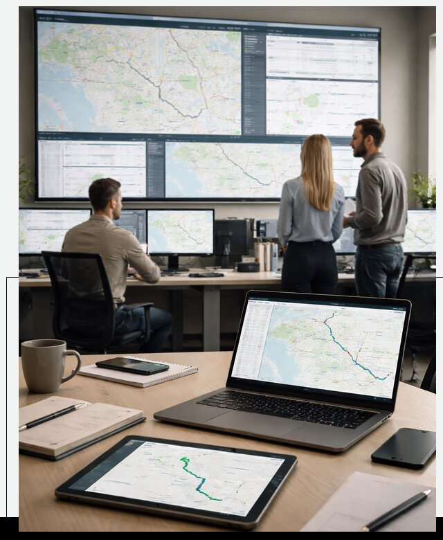 Трекинг грузов и Fleet Management, мониторинг автопарка в Карабулаке