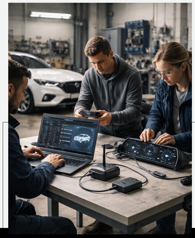 Разработка Connected Car и ПО для автопрома в Карабулаке