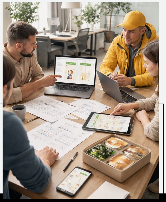 Разработка агрегатора доставки еды в Карабулаке от 15494 р., АвикейКрб