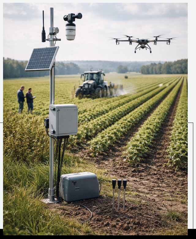 Разработка IoT мониторинга полей в Карабулаке от 8780 р. | АвикейКрб